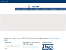 Tablet Screenshot of inidam.com